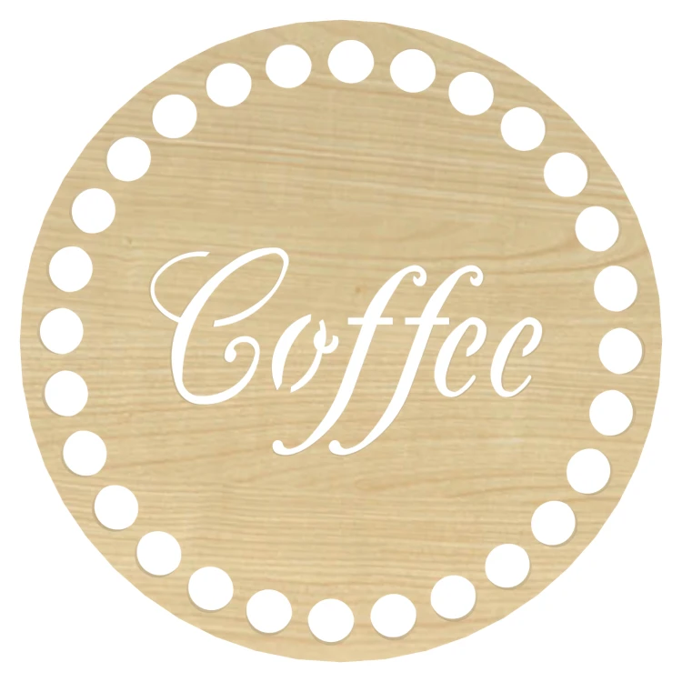Podkładka pod kubek coffee bez ziaren klon