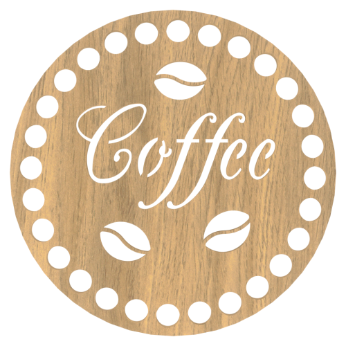 Podkładka pod kubek coffee z ziarnami Lancelot