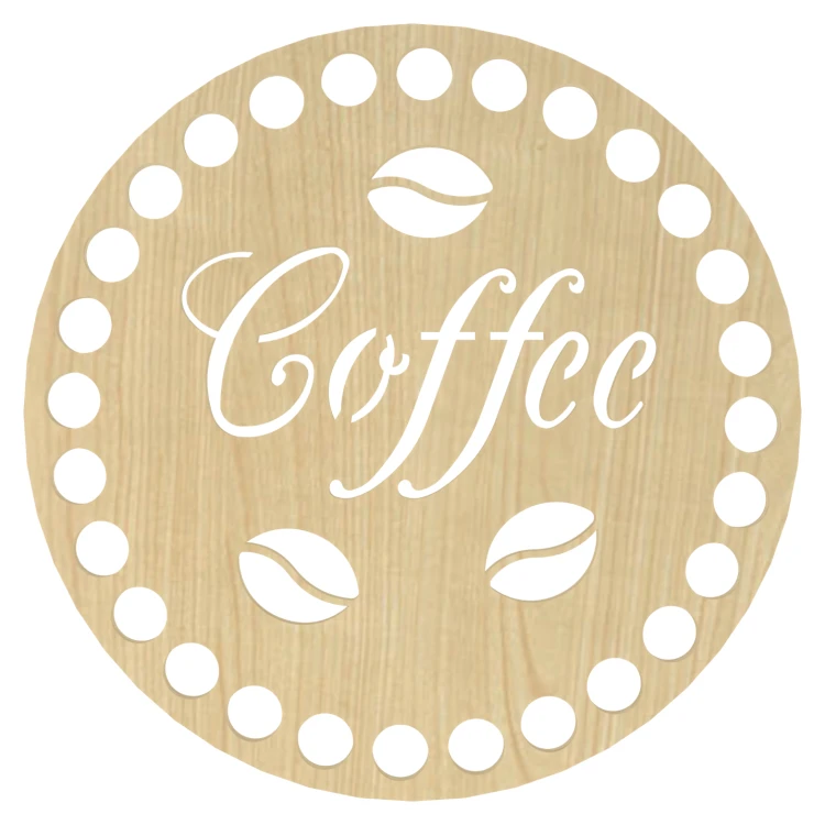 Podkładka pod kubek coffee z ziarnami klon