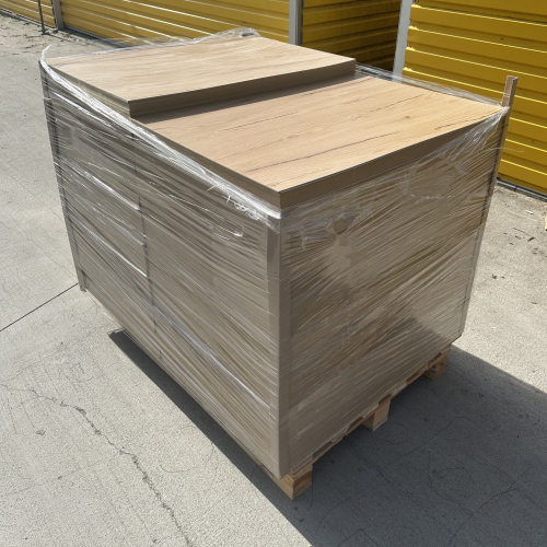 Płyta HDF 3 mm dąb artisan - formatka do lasera 920x600 mm - paleta 600 szt.