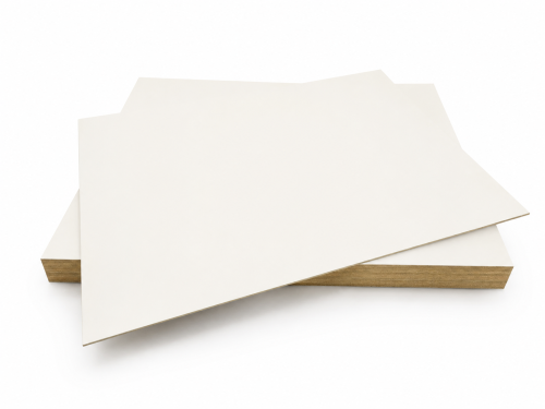 Płyta HDF 3 mm biała - formatka do lasera 460x600 mm - 15 szt.