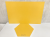 Płyta HDF 3 mm żółta - formatka do lasera 920x600 mm - 15 szt.