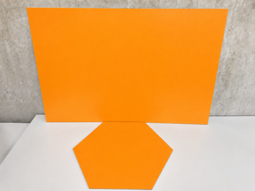 Płyta HDF 3 mm pomarańczowa - formatka do lasera 920x600 mm - 15 szt. - widok 2
