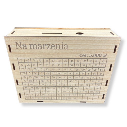 Skarbonka Na marzenia 5000 zł KLON - widok 2