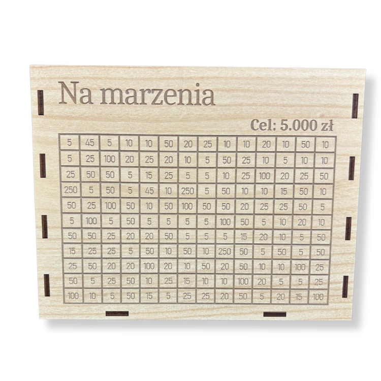Skarbonka Na marzenia 5000 zł KLON - widok 3
