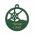 Bombka z logo firmy - Zielony HDF - P0544