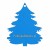 Choinka z logo firmy - Niebieski HDF - P0552