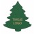 Choinka z logo firmy - Zielony HDF - P0555