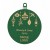 Bombka z logo firmy - Zielony HDF - P0558
