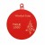 Bombka z logo firmy - Czerwony HDF - P0561