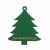 Choinka z logo firmy - Zielony HDF - P0567