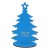 Choinka z logo firmy - Niebieski HDF - P0570