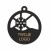 Bombka z logo firmy - Czarny HDF - P0544