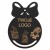 Bombka z logo firmy - Czarny HDF - P0551