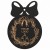 Bombka z logo firmy - Czarny HDF - P0550