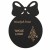Bombka z logo firmy - Czarny HDF - P0546
