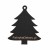 Choinka z logo firmy - Czarny HDF - P0567